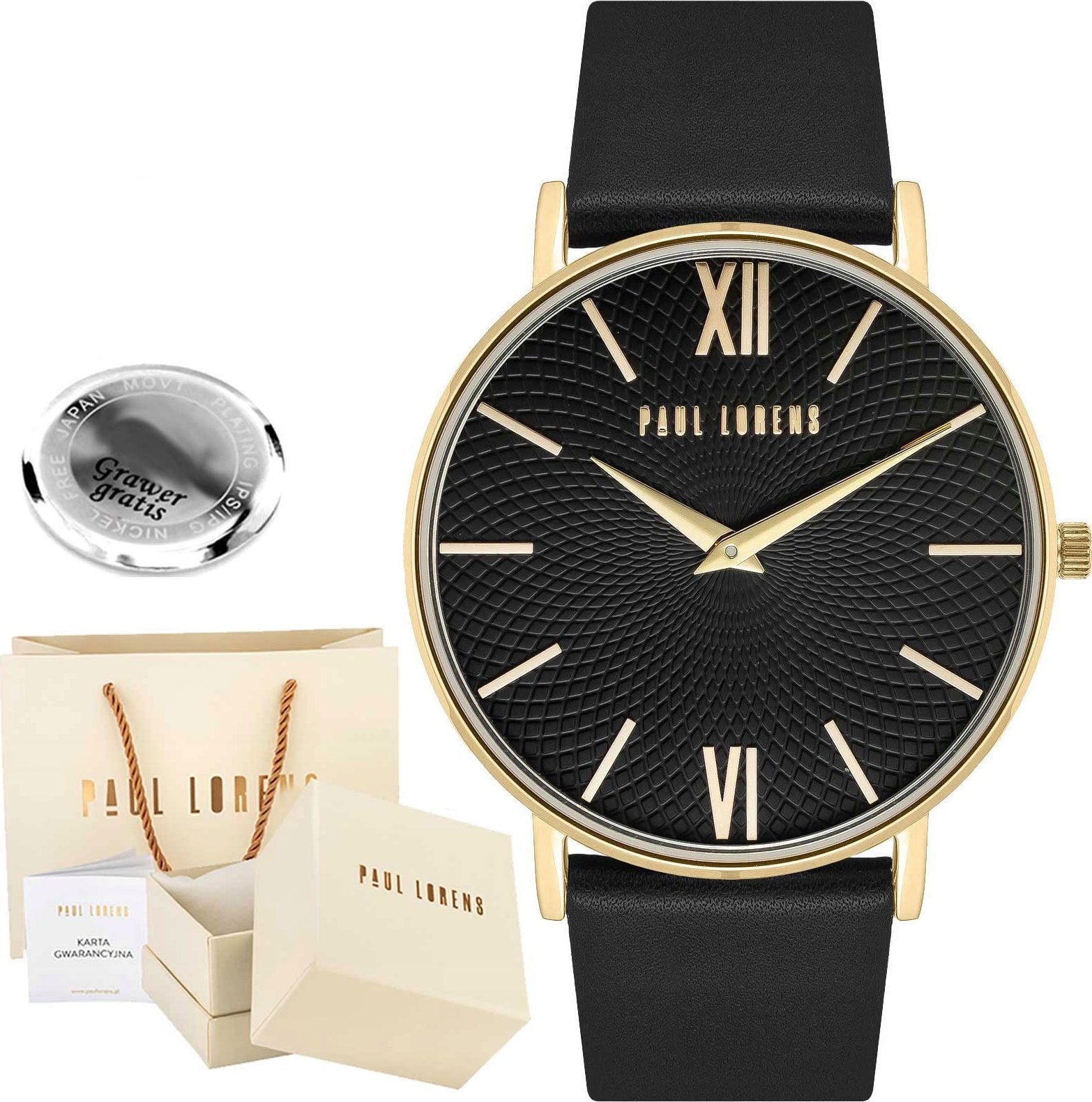 Zegarek damski Paul Lorens-ALLETA z grawerem