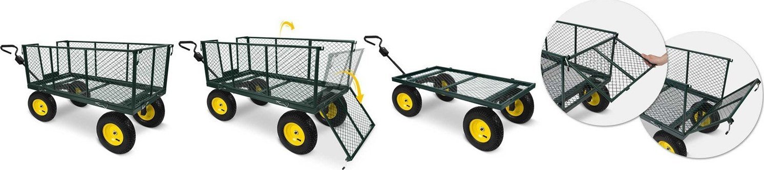 Humberg Wózek ogrodowy wywrotka 280l Humberg HM-510