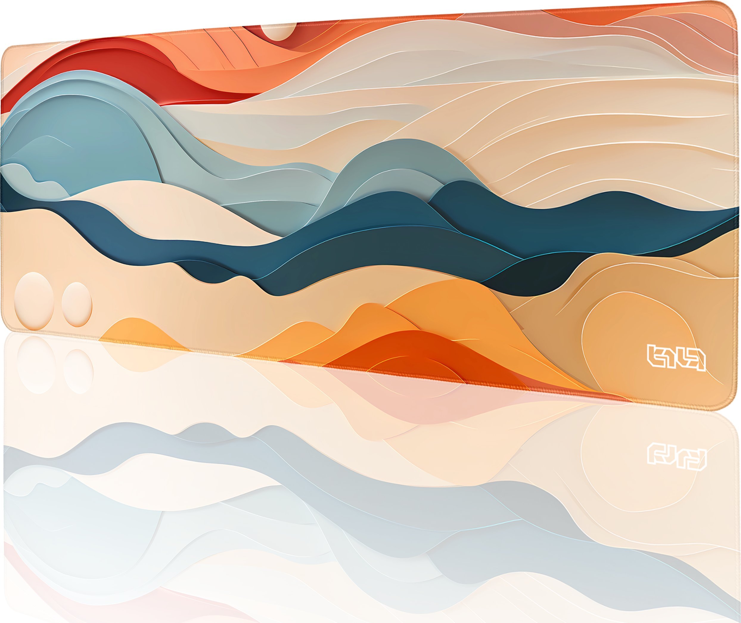 Podkładka Tilt PODKŁADKA POD MYSZKĘ XXL Miraż Pustynnych Fal 80x30 TILT Wodoodporna