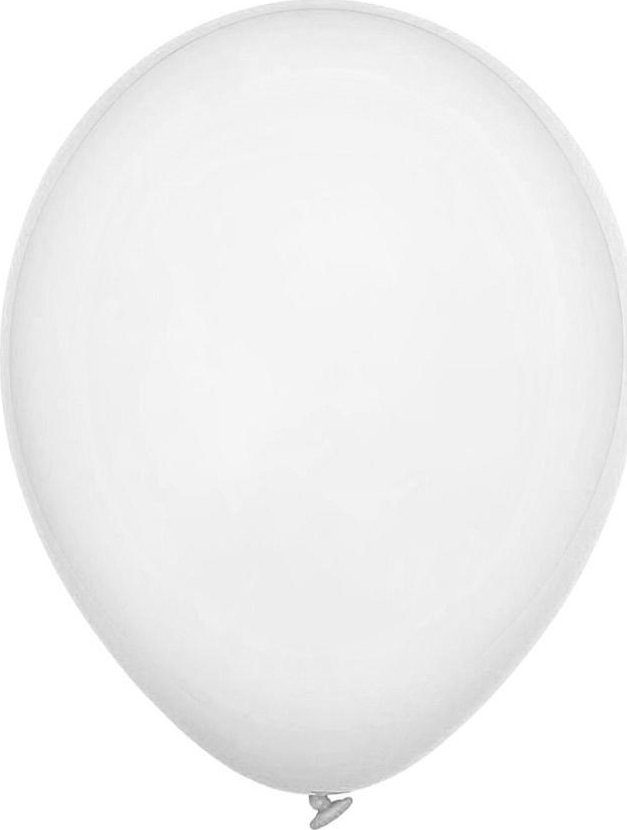 Balony Decomex pastel White 100szt