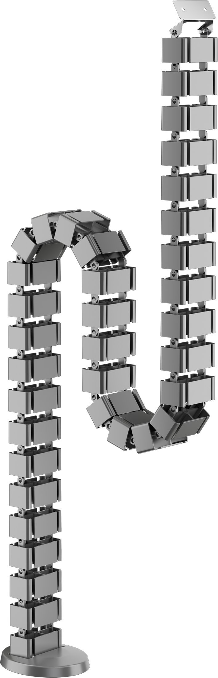 Equip Equip Deluxe-Kabelführung 130cm für Untertischmontage grau