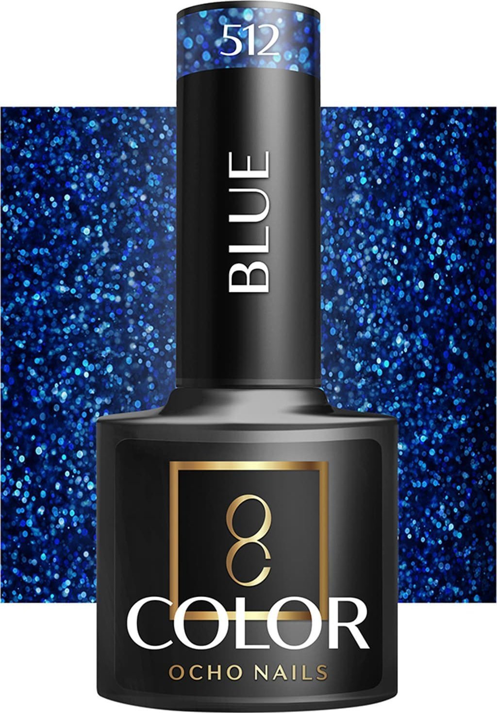 Activeshop OCHO NAILS Lakier hybrydowy blue 512 -5 g