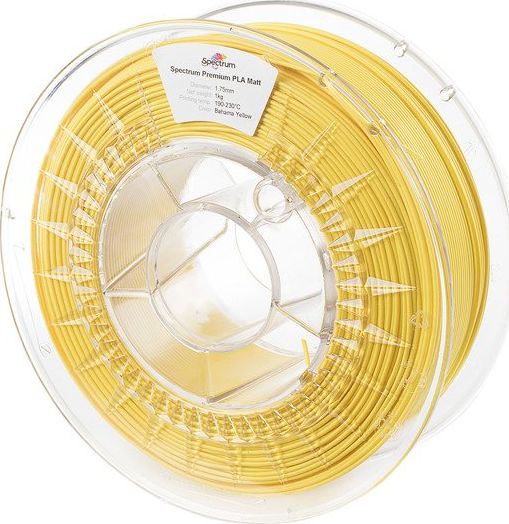 Spectrum Filament PLA Matt Bahama Yellow 1,75 mm / 1 kg