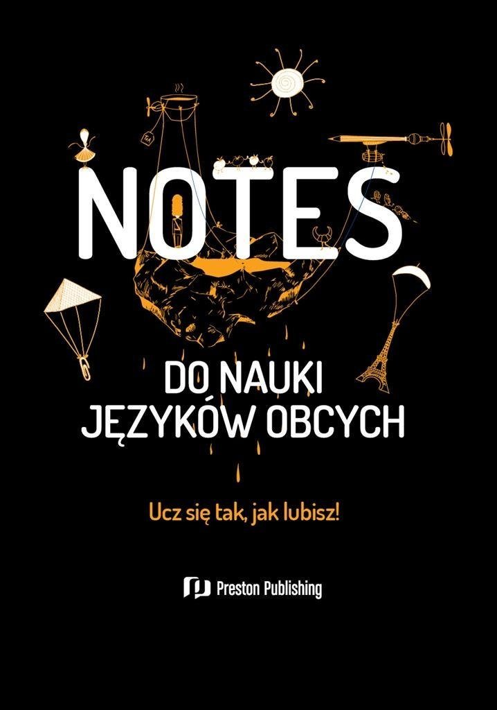 Preston Publishing Notes do nauki języków obcych czarny