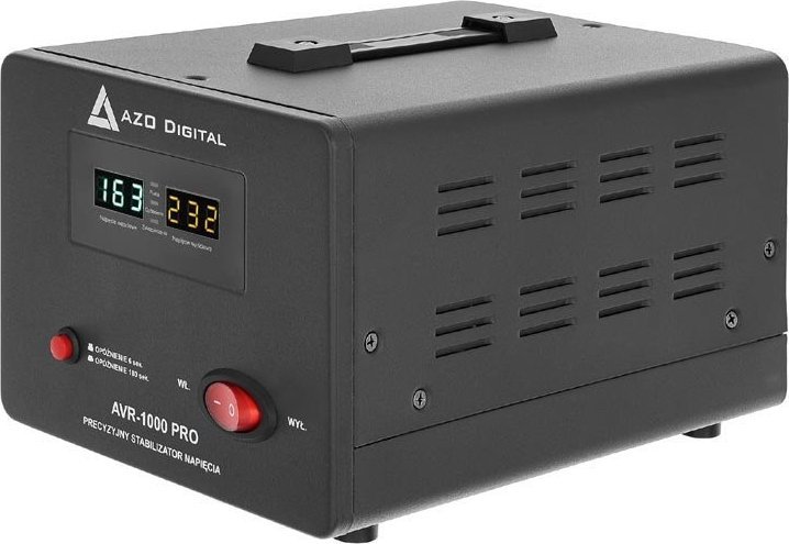 AZO Digital Stabilizator napięcia AVR-1000 PRO 1000VA / 600W