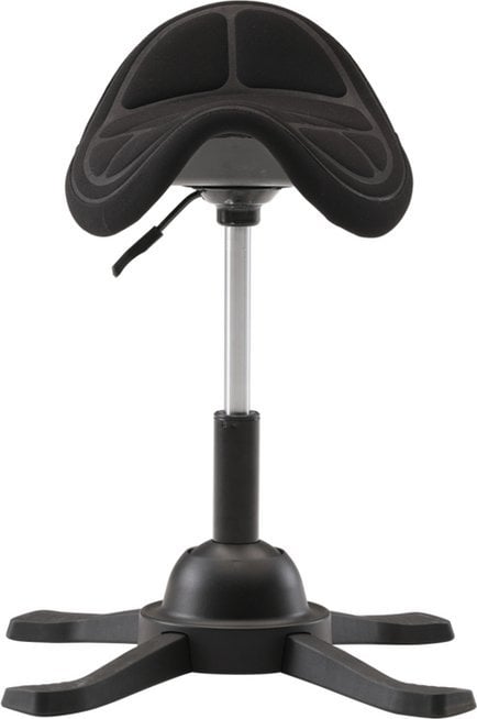 Brother Up Up Toronto ergonomic balance stool Black, Black fabric, longer gas lift