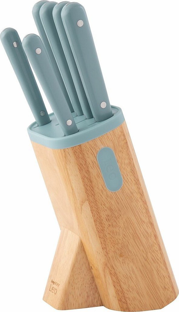 Berghoff Zestaw noży w bloku Berghoff Leo Slate 7 el.