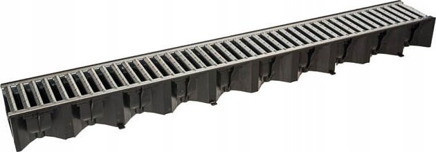 ACO ACO HEXALINE 2.0 PL. WITH STEEL GRATE