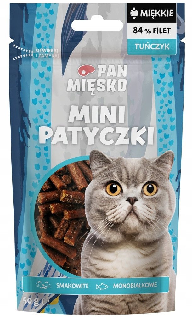 Przysmak dla kota Mini patyczki Tuńczyk (dorosły) 50g