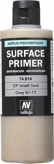 Vallejo IDF Israelí Sand Grey 61-73 200 ml. Podkład Akrylowy Vallejo Surface Primer uniwersalny