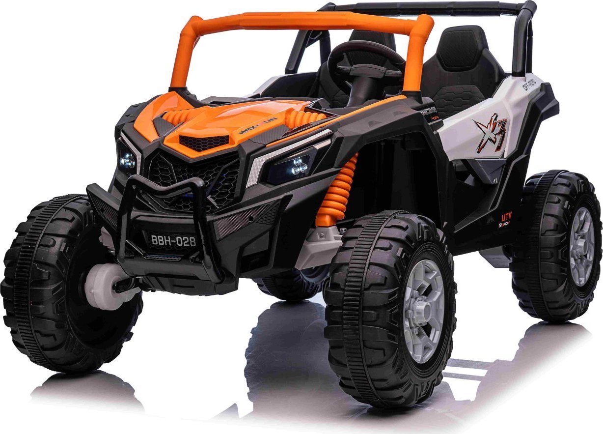1PUNKT Pojazd UTV X3 Off-Road Pomarańczowy 24V 4x200W