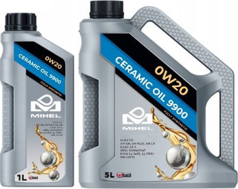 Total MIHEL OLEJ CERAMICZNY 9900 0W20 5L.