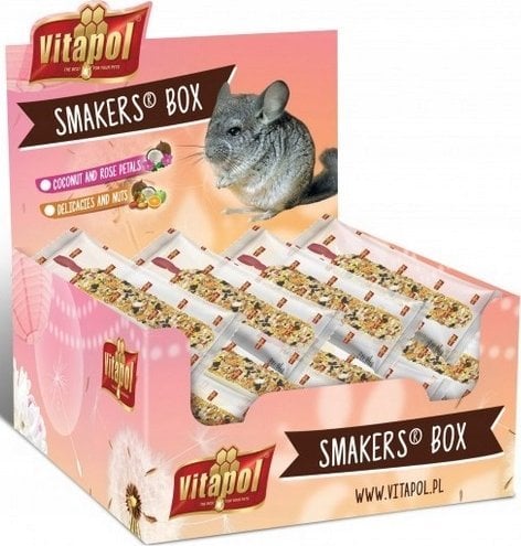 Vitapol SMAKERS BOX BAKALIOWY DLA SZYNSZYLI 12szt/box