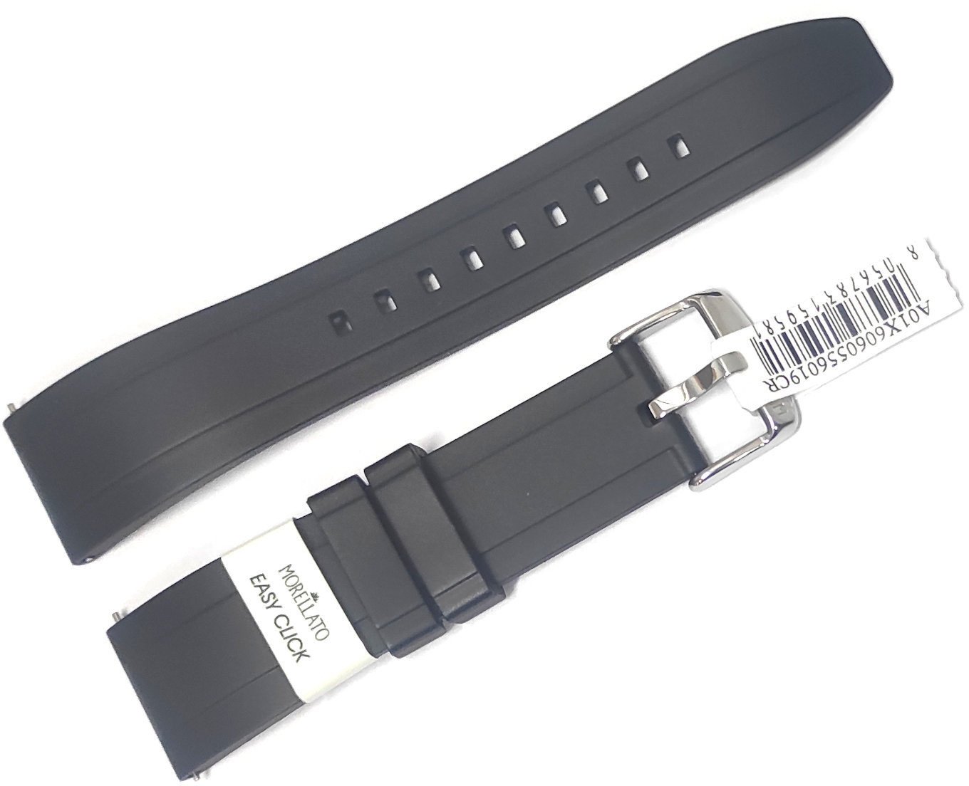 Gumowy pasek do zegarka 22 mm Morellato A01X6060556019CR22 czarny .
