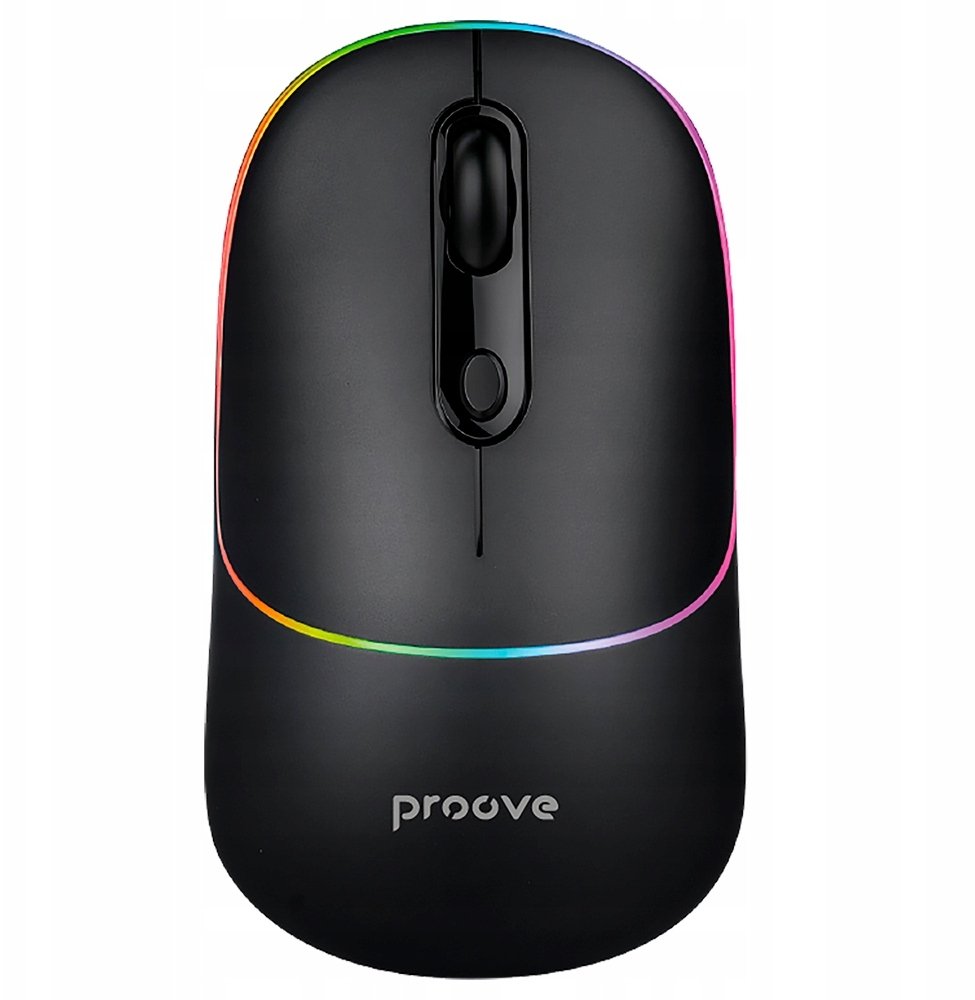 Mysz bezprzewodowa Proove Blink BT/2.4GHz czarna 1600DPI