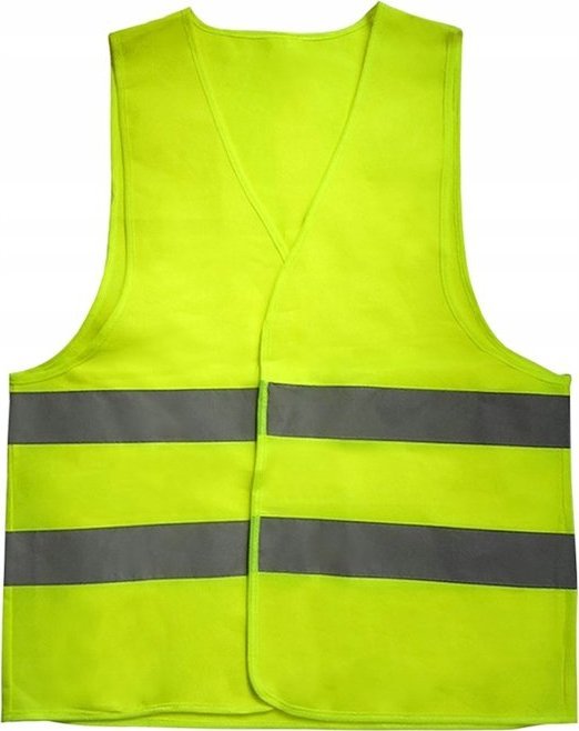 ER4 KAMIZELKA ODBLASKOWA DROGOWA ŻÓŁTA OSTRZEGAWCZA