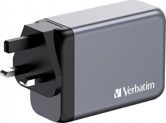 Ładowarka Verbatim GaN 1x USB-A 3x USB-C (32205)