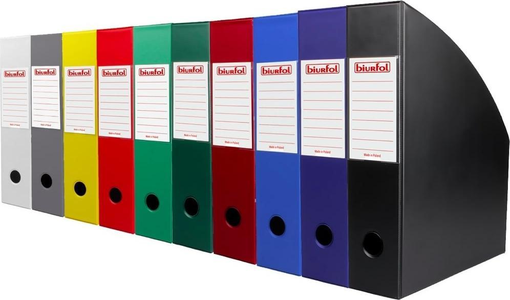 Biurfol Pojemnik na czasopisma 7 cm biały SE-35-10 BIURFOL