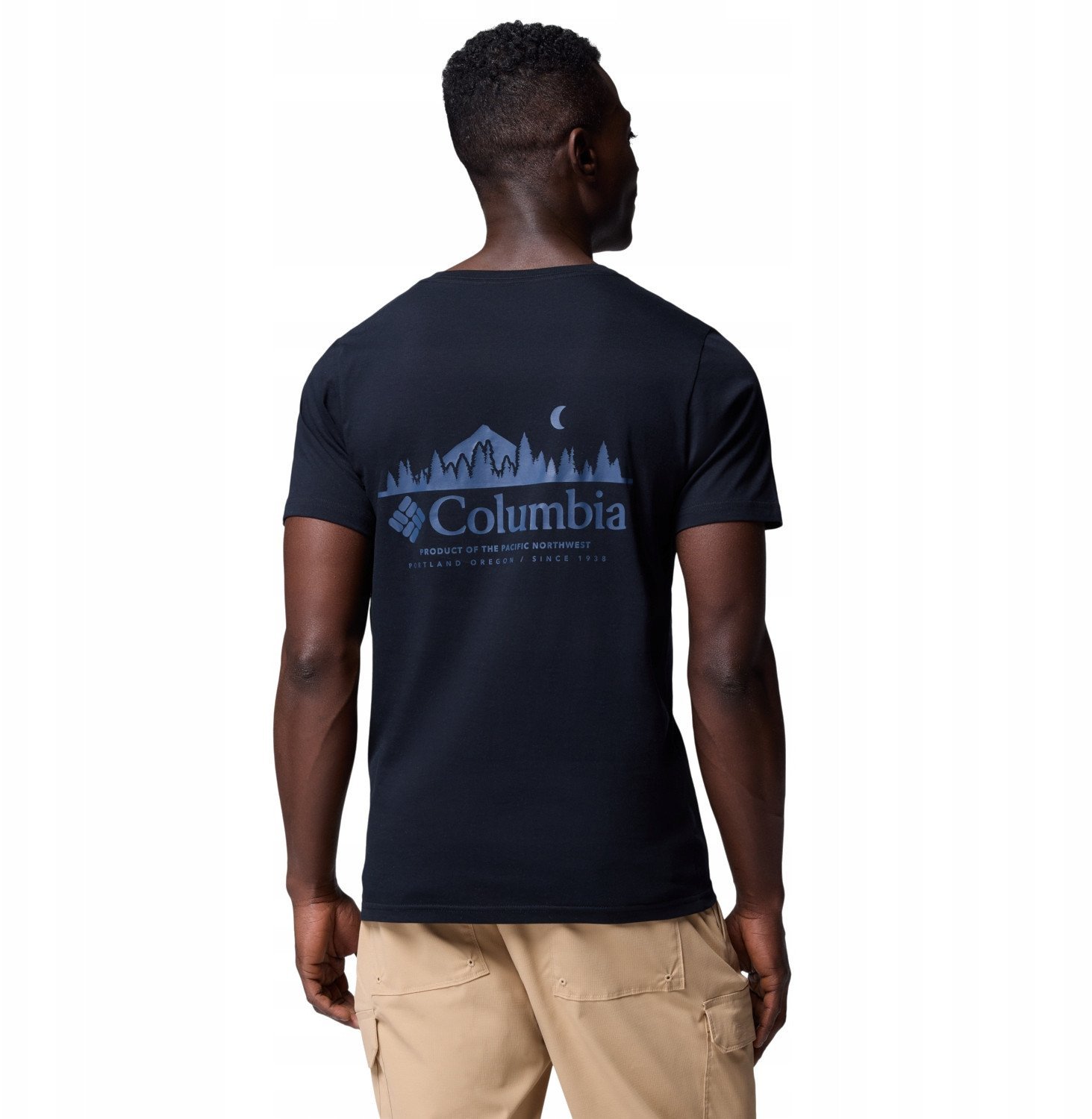 Columbia Rapid Ridge Back Graphic Tee II 1934824022 Czarne L