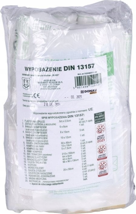 Vera Wyposażenie apteczki Donau Safety DIN 13157 (+ ustnik)