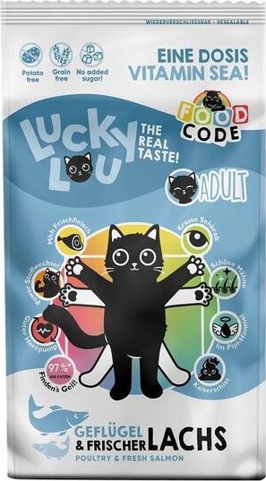 Lucky Lou Lucky Lou Karma Dla Kota Drób Łosoś 340g