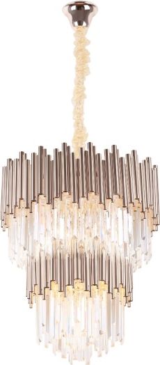 Lampa wisząca MAXlight VOGUE glamour złoty (P0283)