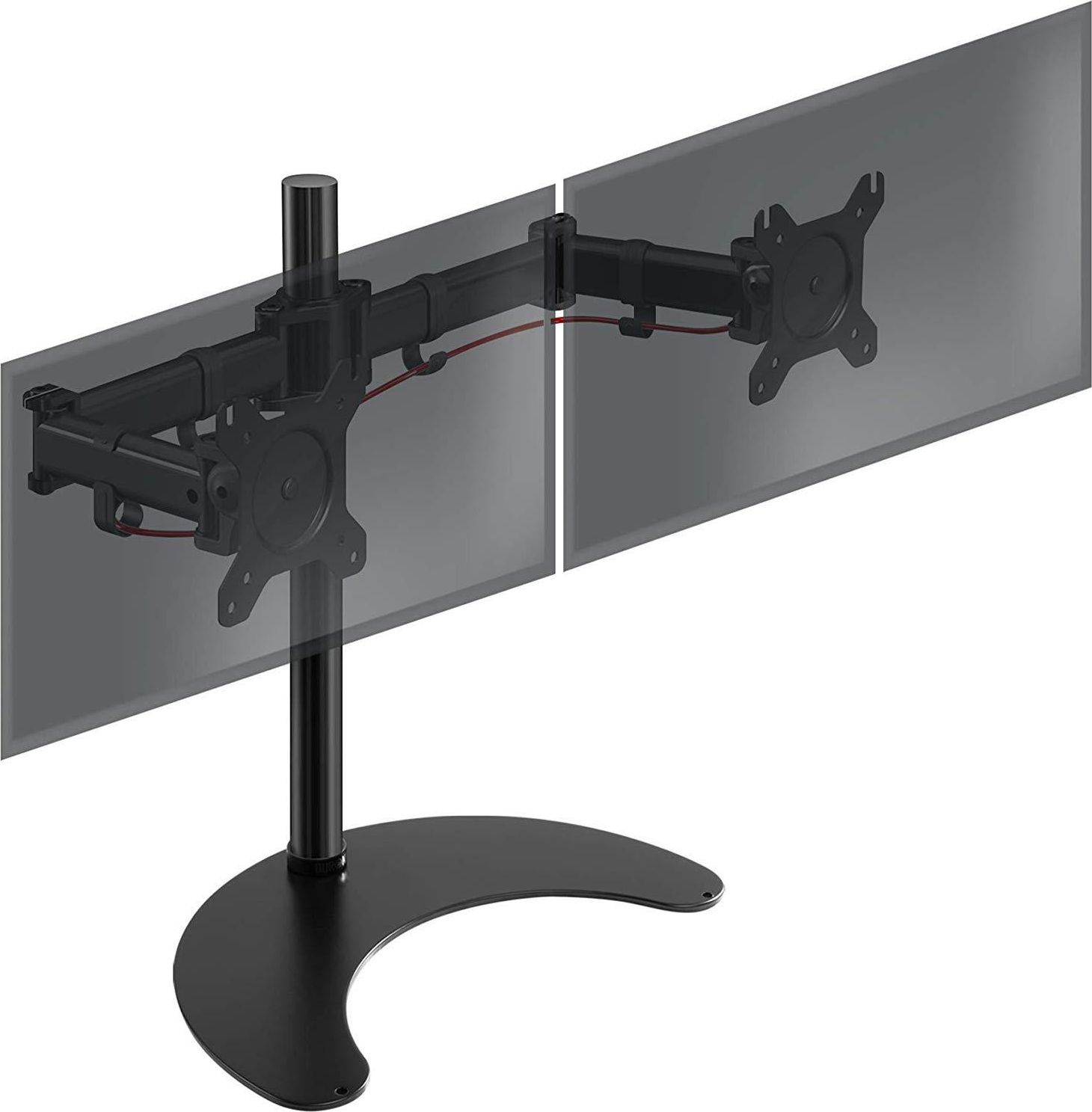 Duronic Stojak biurkowy na 2 monitory 13" - 27" (DM25D2)