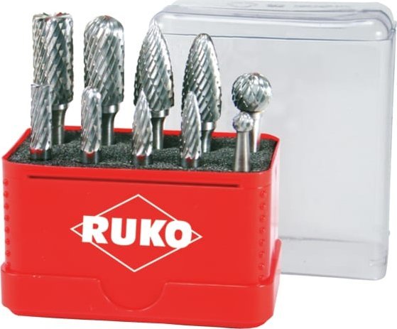 Sourcing 10-piece carbide milling cutter set RUKO