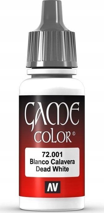 Vallejo Vallejo: 72.001 - Game Color - Dead White (18 ml)