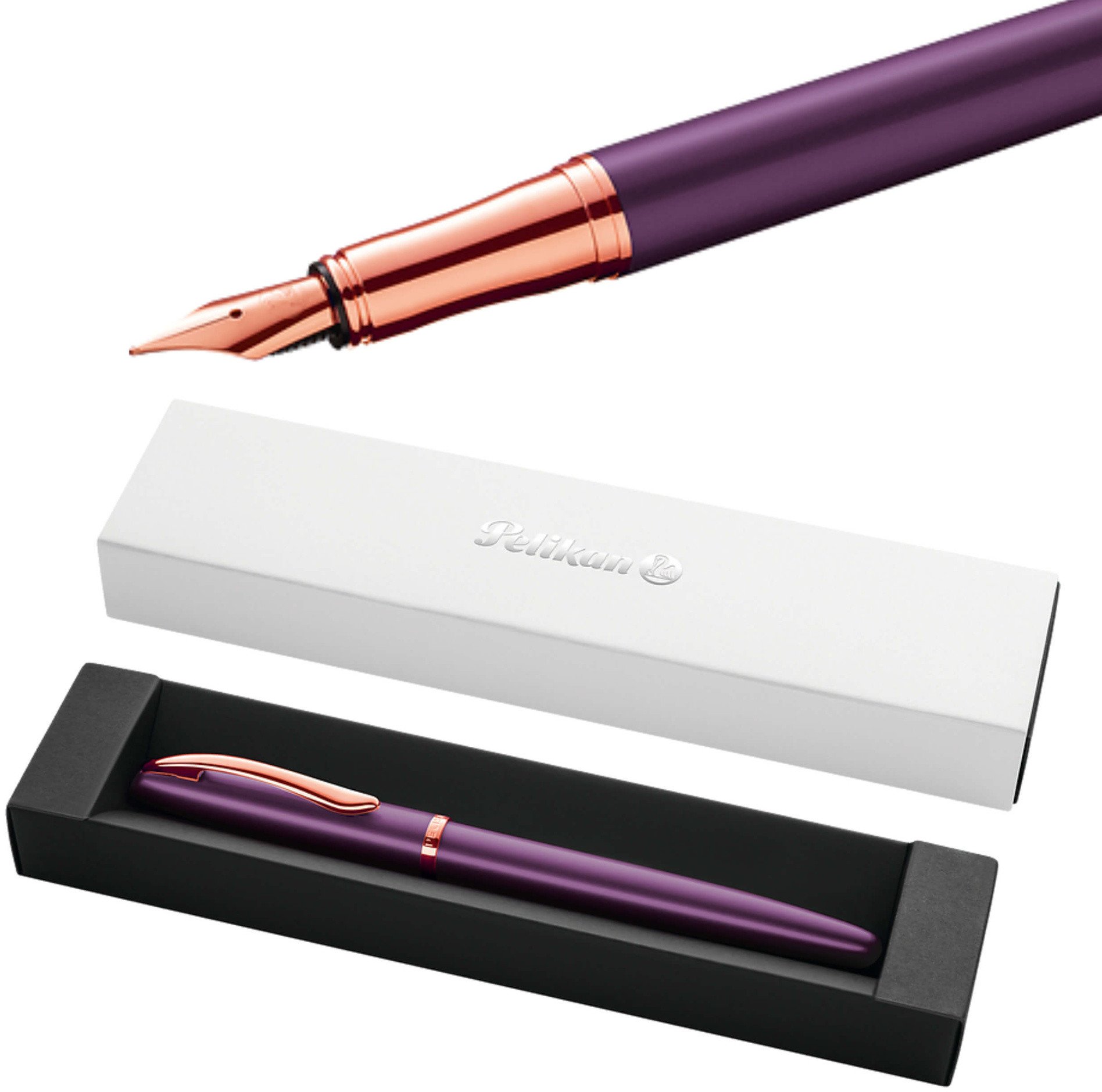 Pióro wieczne Jazz Noble Elegance M P36 pudełko Viola PELIKAN