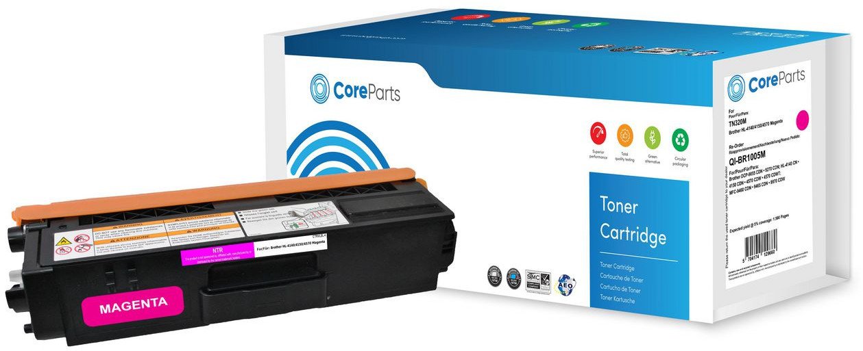 Toner CoreParts QI-BR1005M kaseta z tonerem 1 szt. Zamiennik Purpurowy