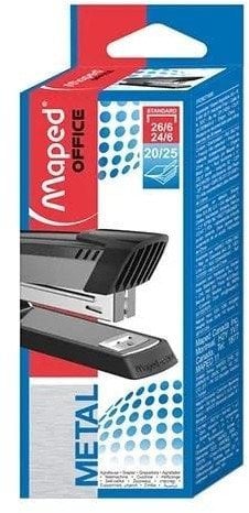 Zszywacz Start metalowy 25 k. kr mag. szary MAPED