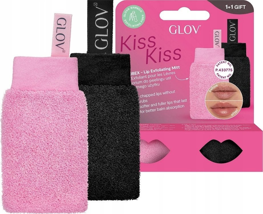 GLOV_Scrubex Lip Exfoliating Mitt akcesorium do peelingu ust x2