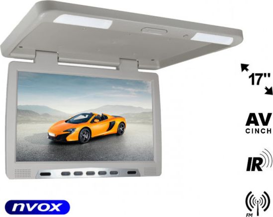 Nvox Monitor podwieszany podsufitowy lcd 17cali cali led ir fm