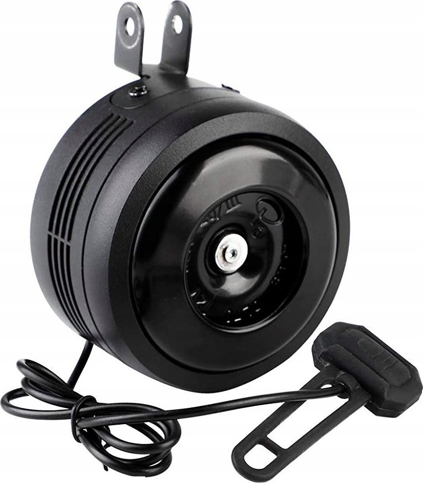 Korbi MEGA GŁOŚNY DZWONEK ROWEROWY ELEKTRYCZNY 125dB USB