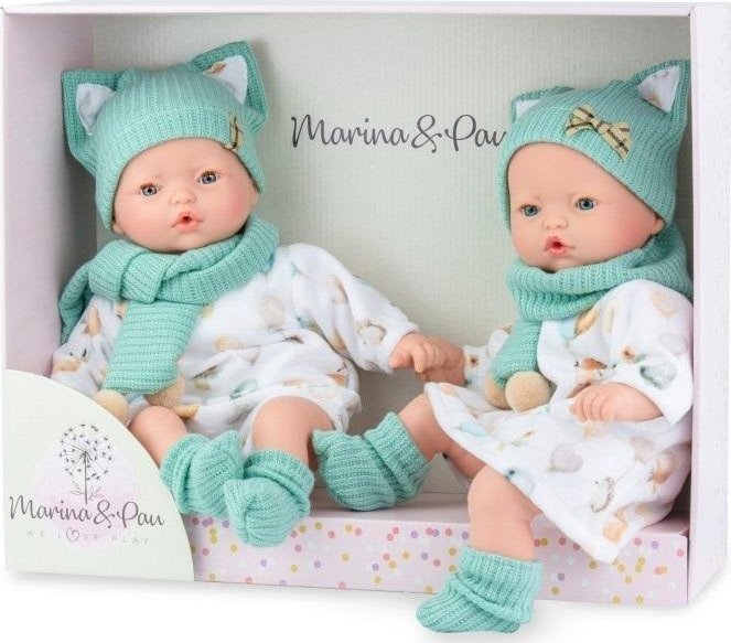 Lalki hiszpańskie Pitus Mellizos bliźniacy...