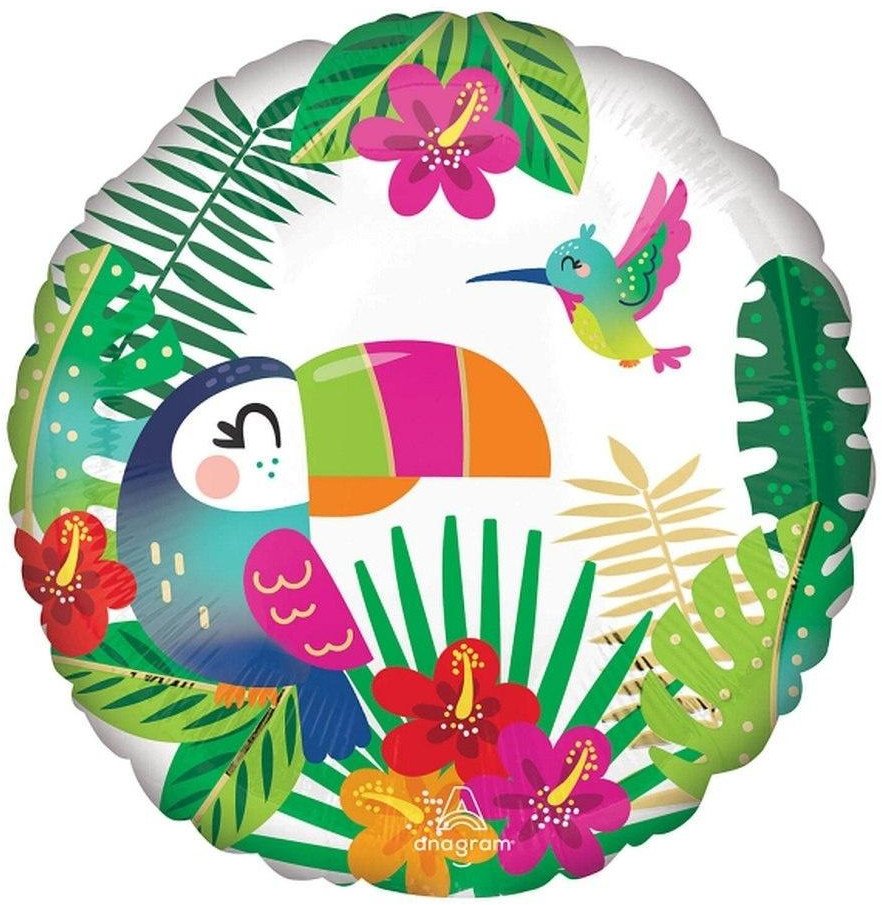 Party Deco Balon foliowy Standard Tropical Paradise