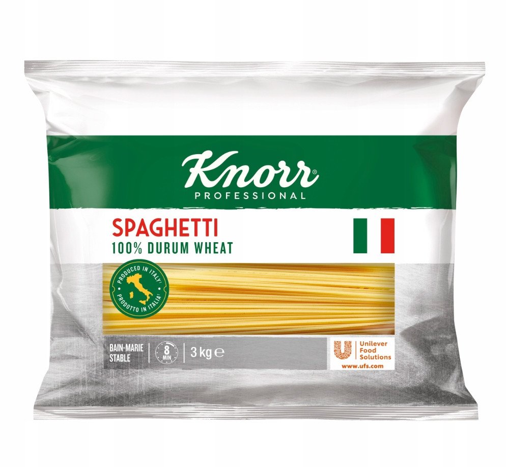 Makaron Spaghetti 100% durum wheat 3kg - Knorr