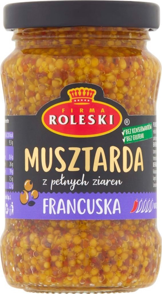 Roleski Firma Roleski Musztarda francuska 175 g