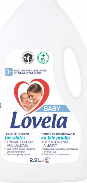 Lovela Lovela Baby, Mleczko do prania białych tkanin, 2,9 l