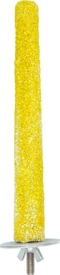 Panama Pet Panama Pet grzęda cementowa, stożek, żółty 2,2x15 cm