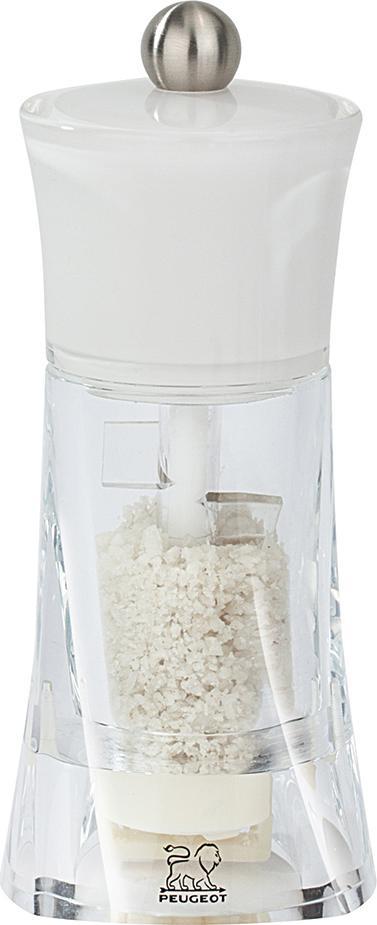 Młynek do przypraw Peugeot Młynek do soli morskiej 14 cm Peugeot Molene przezroczysty