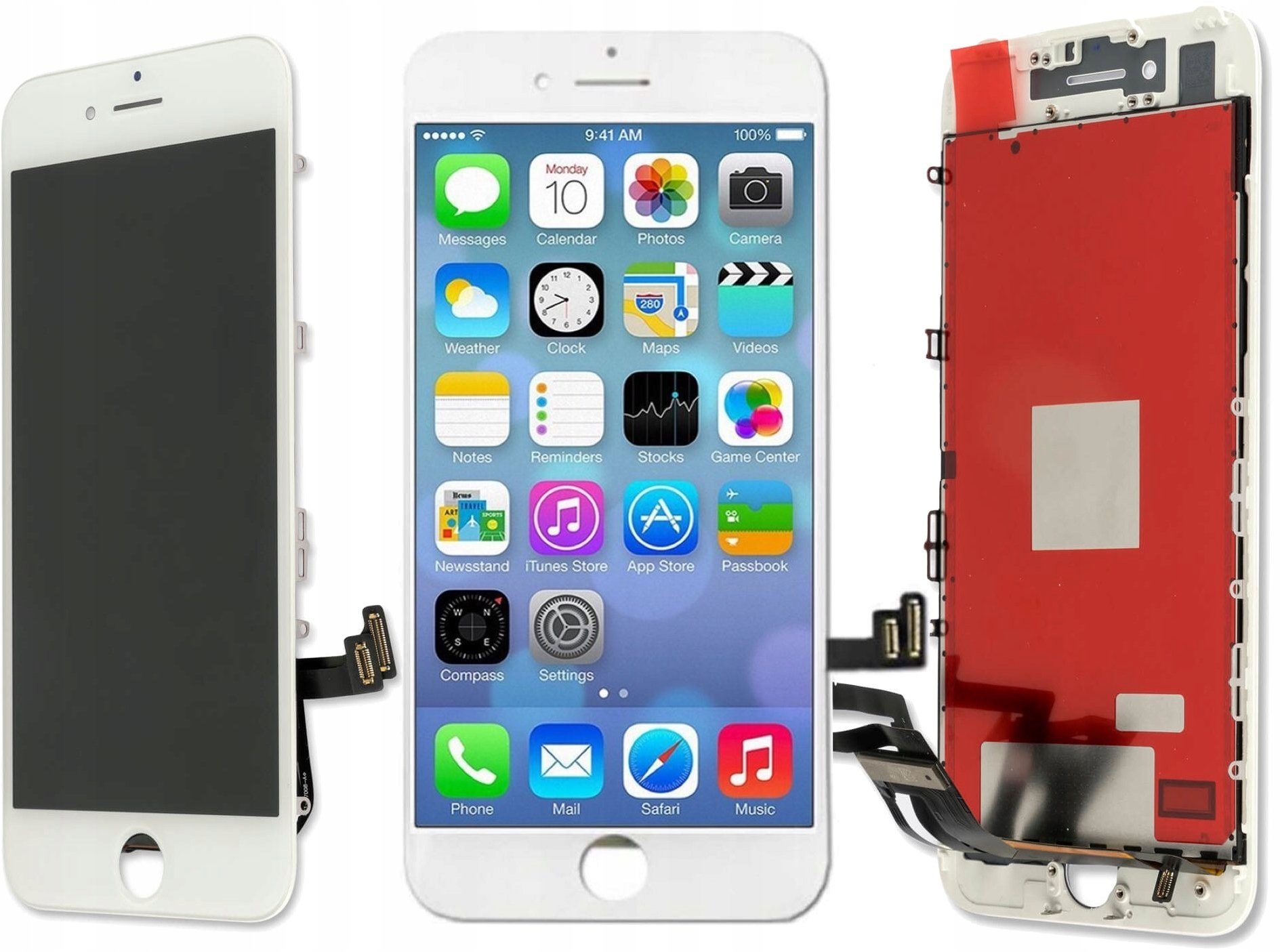 WYŚWIETLACZ LCD EKRAN do APPLE iPhone 7 biały