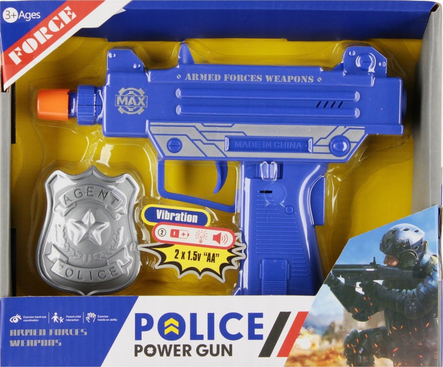 Mega Creative ZEST POLICYJNY B/O 24X20X4 MC WB 72/144