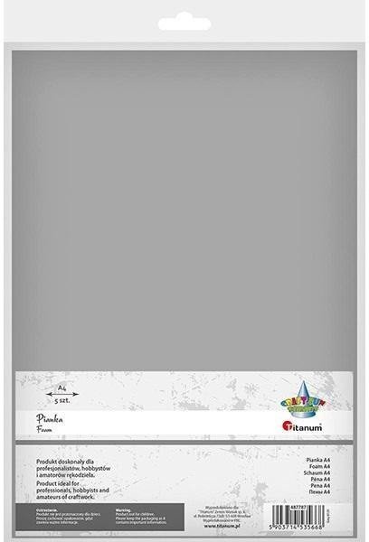 Pianka A4 5szt. szara