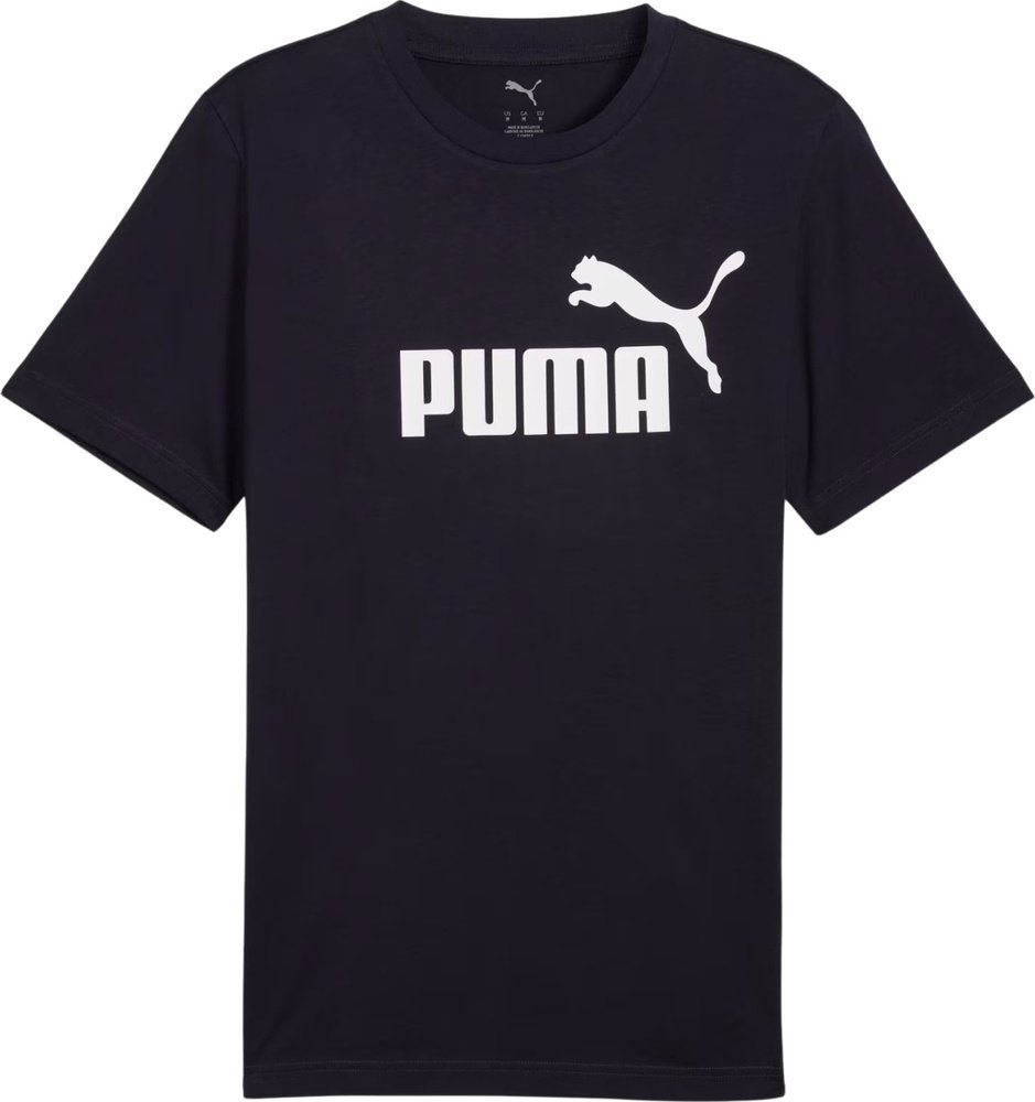 Koszulka męska Puma Ess No.1 Logo Tee granatowa 682532 16 M