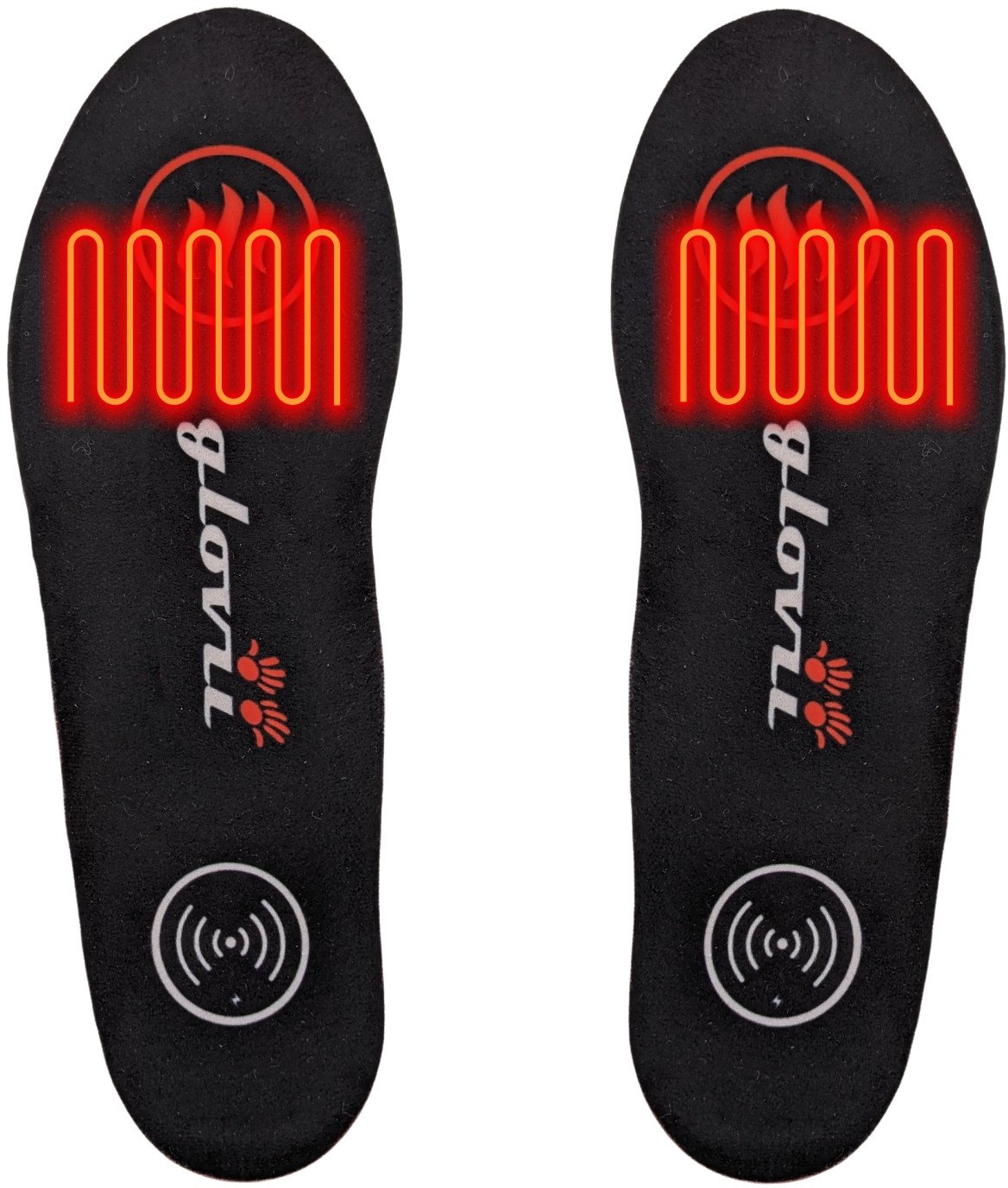 Glovii Ogrzewane wkładki do butów z pilotem GW3, L