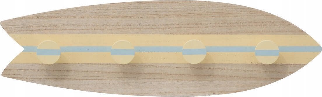 Atmosphera Wieszak do pokoju dziecka AUSTRALIE, deska surfingowa, 16,5 x 4,8 x 54,5 cm