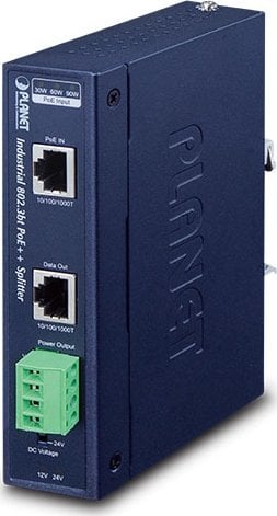 Adapter powerline Planet PLANET IPOE-173S rozgałęziacz sieciowy Niebieski Obsługa PoE
