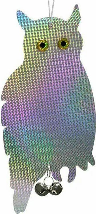 Aptel Odblaskowy ODSTRASZACZ Ptaków w Kształcie Siedzącej Sowy 40x19cm OD19